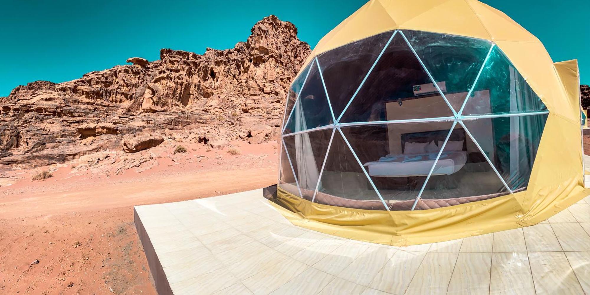 Hotel Star Magic Camp à Wadi Rum Extérieur photo