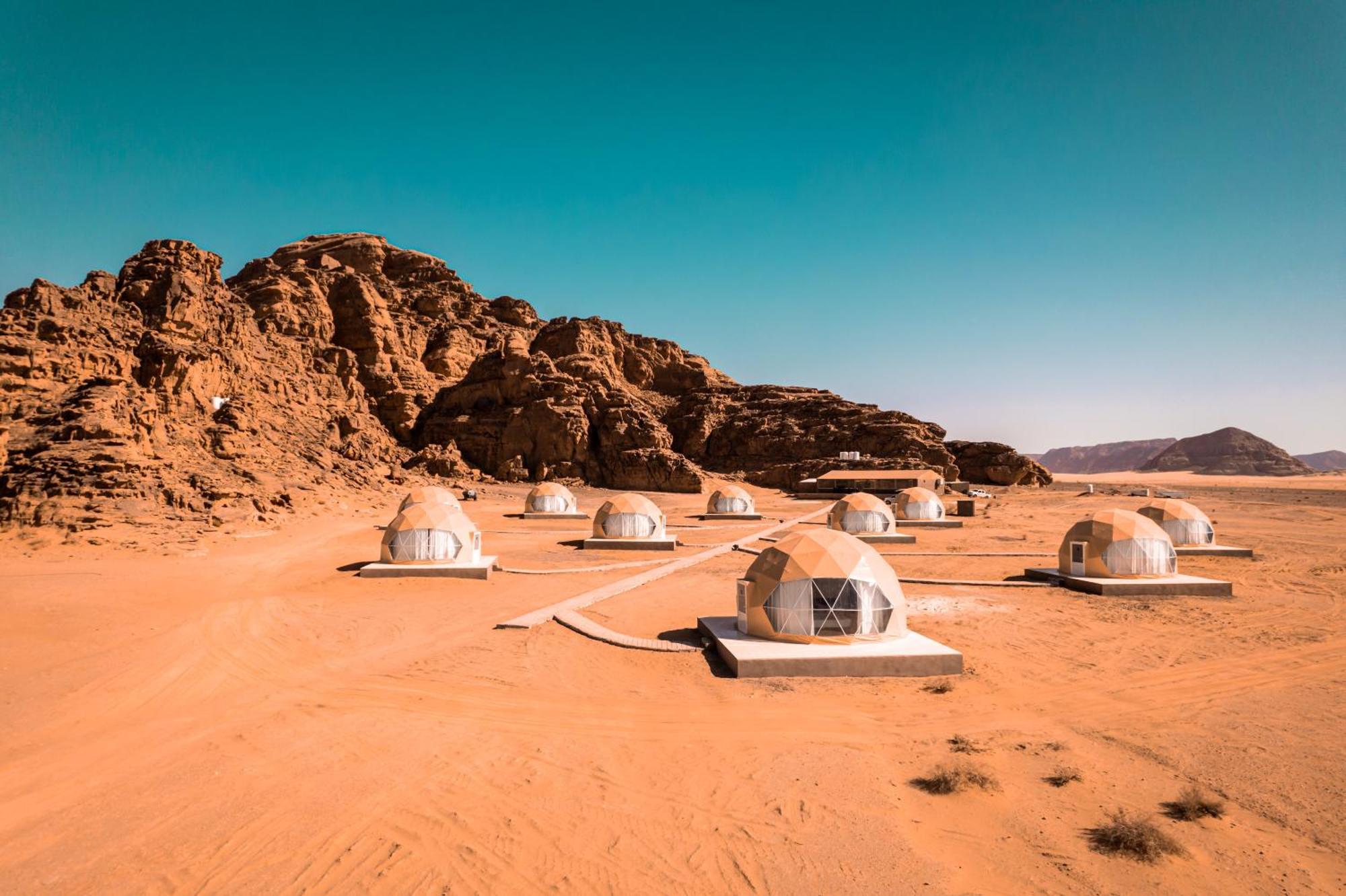 Hotel Star Magic Camp à Wadi Rum Extérieur photo
